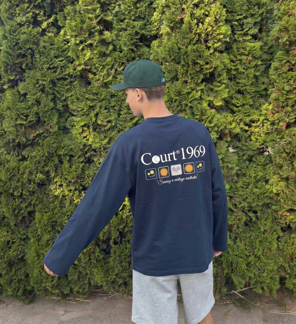 Mediterranean Longsleeve Marineblauw
