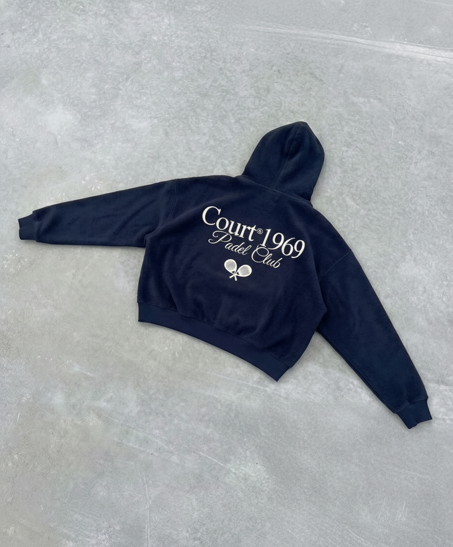 Padel Club Hoodie Marineblauw