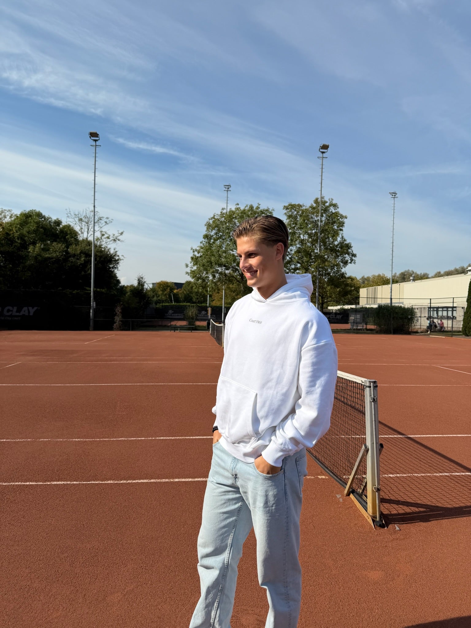 Padel Club Hoodie Marineblauw