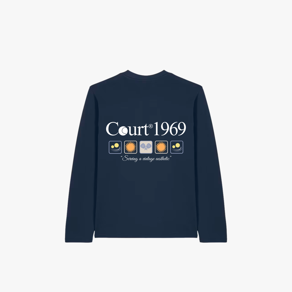 Mediterranean Longsleeve Marineblauw