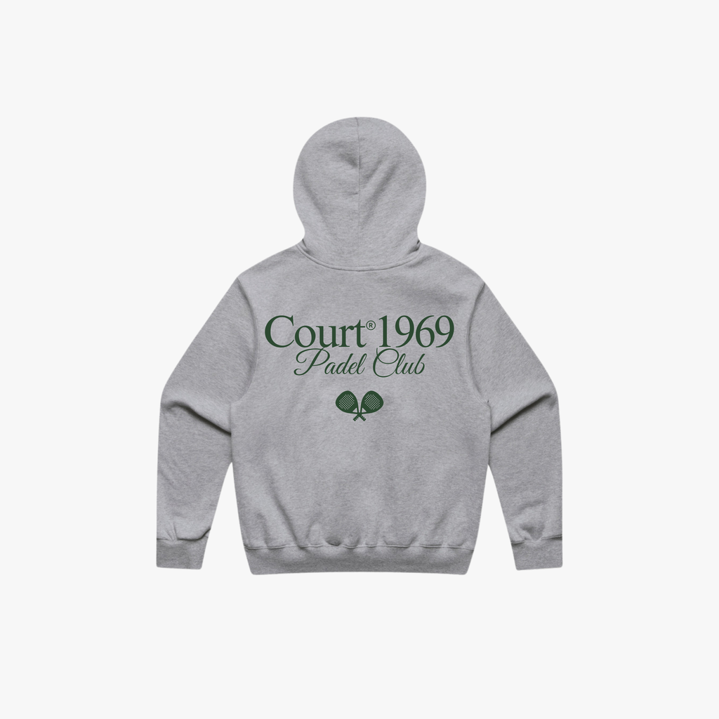 Padel Club Hoodie Grijs
