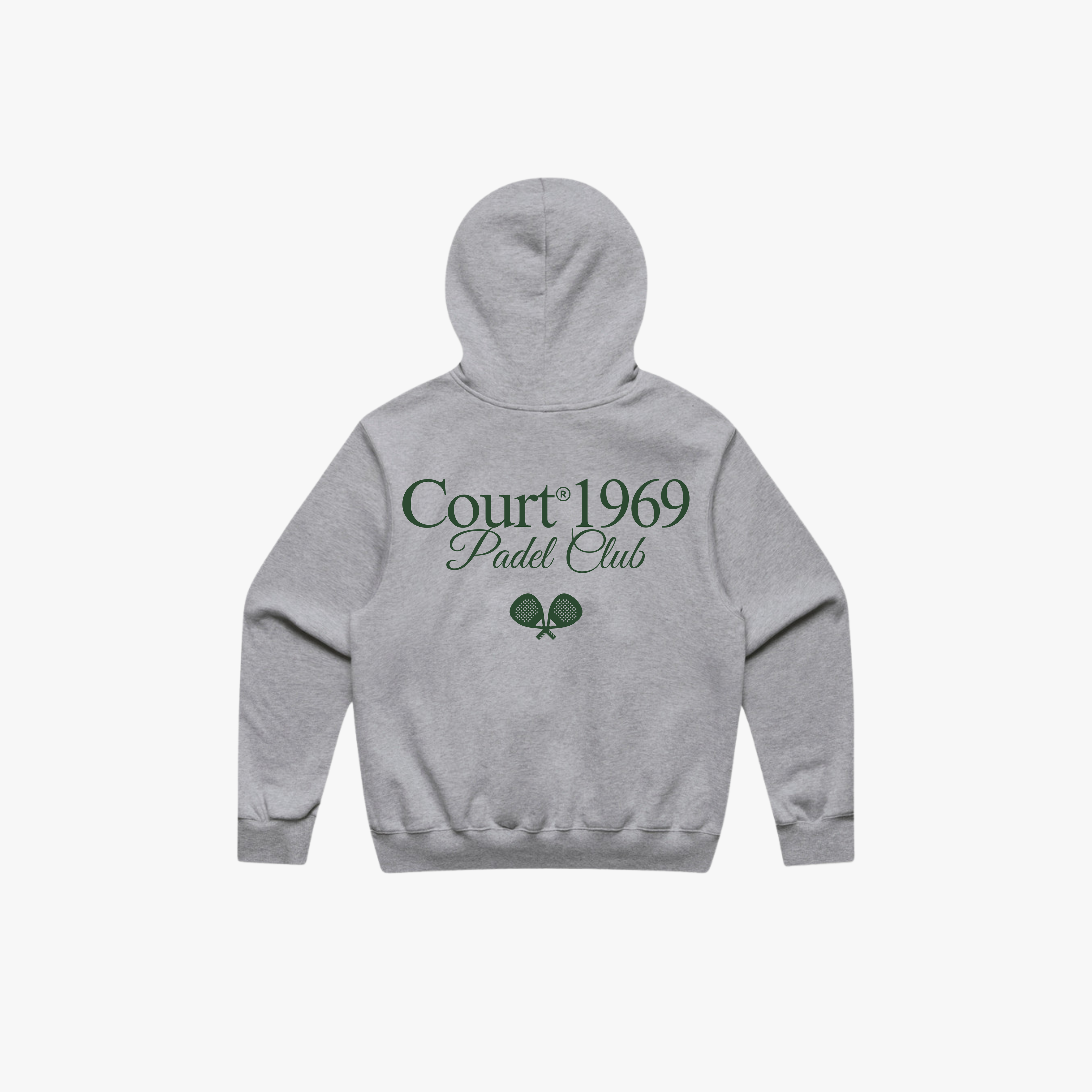 Padel Club Hoodie Grijs